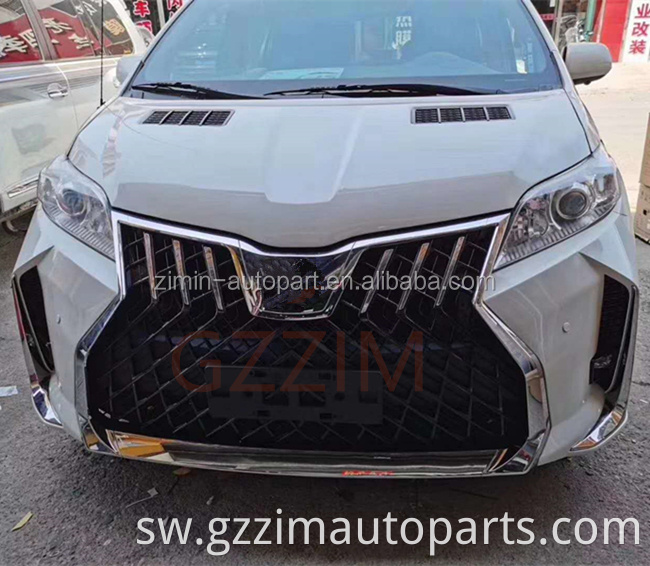 Uuzaji wa kiwanda cha hali ya juu mbele na nyuma ya mtindo wa LM mtindo wa Sienna 2011-2020